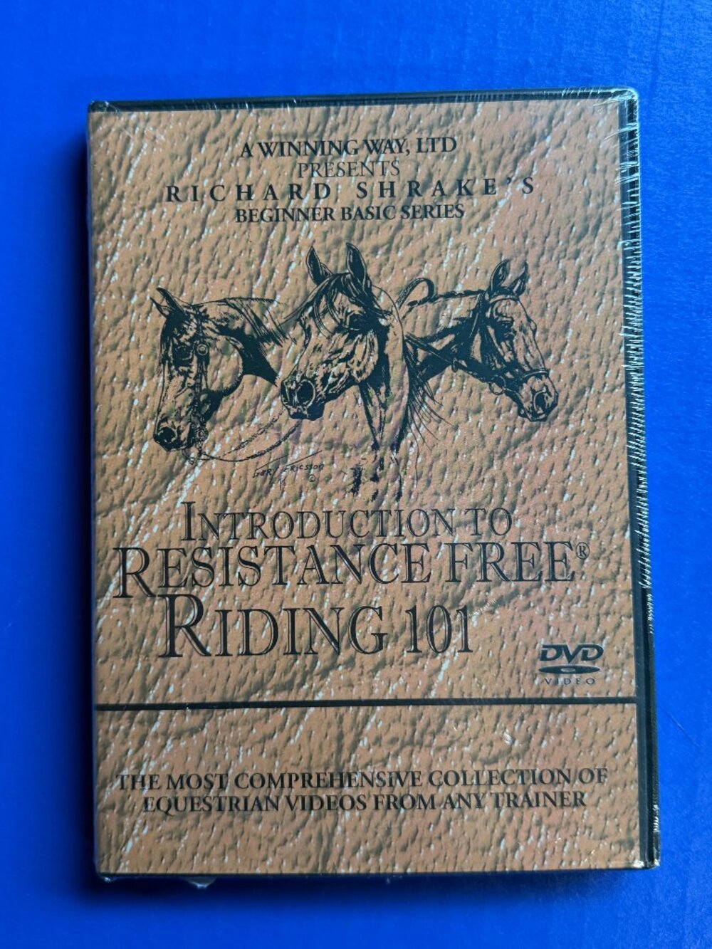 NEW- Horse Training DVD Resistance Free Weanling Richard Shrake's Clinic Series